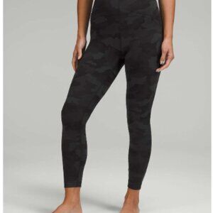Lululemon InStill High-Rise Tight 25" in Heritage 365 Camo Deep Coal - Size 6